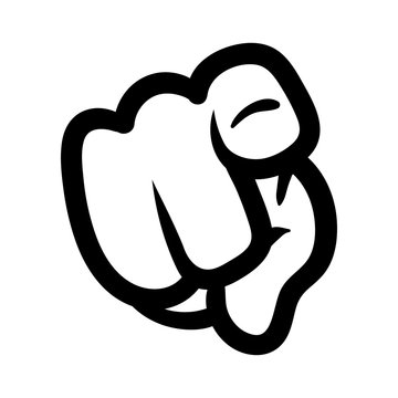 recommend clip art: Cartoon Pointing Finger