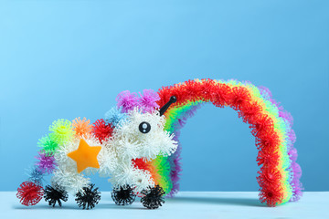  unicorn and a rainbow