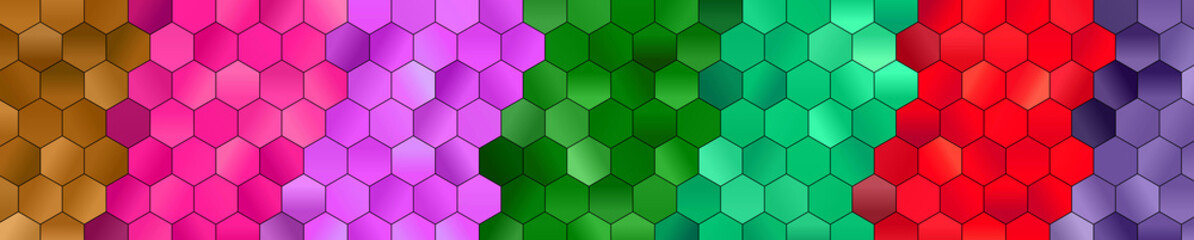hexagon abstract background