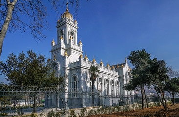 Bulgarian St. Stephen Church (Iron Church) in Golden Horn, Istanbul, Turkey