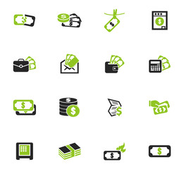 Money icon set