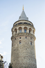Obraz premium Galata Tower in Istanbul