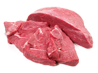 Rohe Rinderhüfte - Steaks