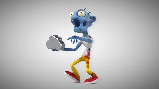 Fun zombie - 3D Animation