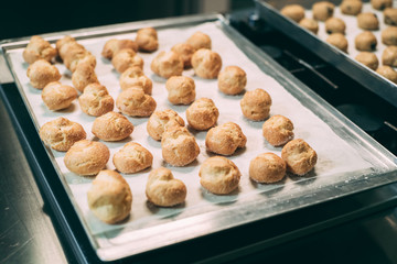 Making of delicious italian pastries from Puglia region