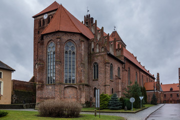 Fototapeta na wymiar Church in Ketrzyn, Masuria, Poland