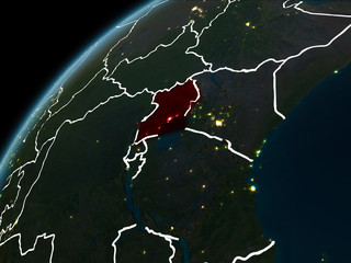 Night over Uganda