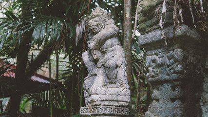 traditional Thai statues. Simian traditions and gods of Buddhism in Thailand, honorable Spirits of...