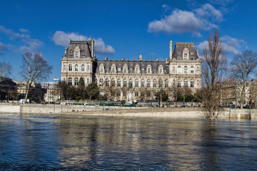 Fototapeta na wymiar Paris - Hotel de ville de Paris