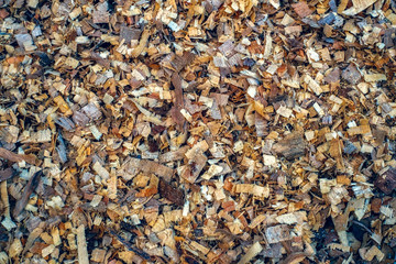 Wood sawdust texture background