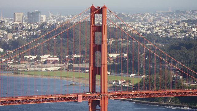 Tower of Golden Gate Bridge, San Francisco