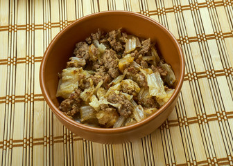 Ground Beef and Cabbage Casserole