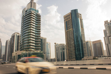 Dubai city taxi