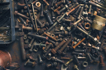 Assorted nuts and bolts