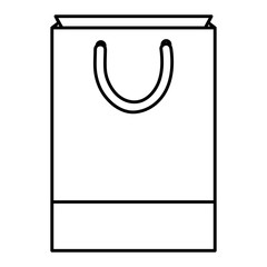 shopping bag isolated icon
