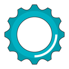 gears machinery isolated icon