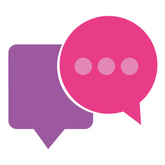 speech bubble message icon