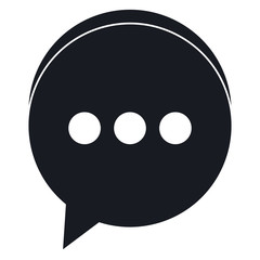 speech bubble message icon