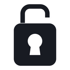safe secure padlock icon