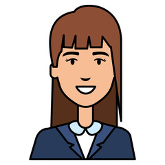 beautiful businesswoman avatar character