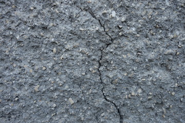 The image of the wall, plastered small stone for use as a background.