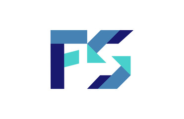 FS Ribbon Letter Logo