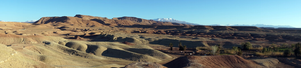 Panorama of hills
