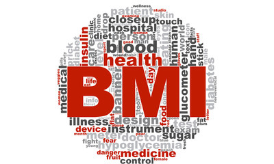 BMI word cloud