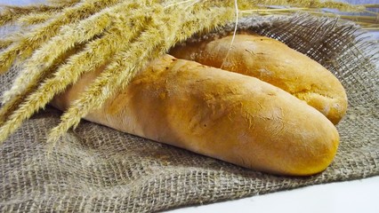 Fresh, homemade bread.