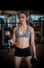 Fototapeta premium sport girl