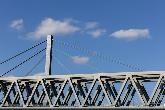 Eisenbahnbr&uuml;cke &uuml;ber den Rhein
