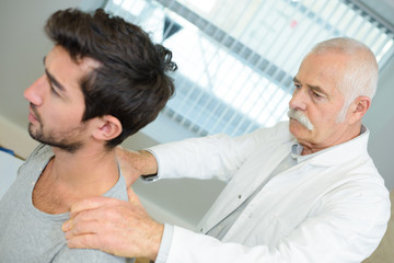 Obraz premium back massage