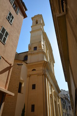 Corse, BASTIA, Eglise Saint-Jean Baptiste.