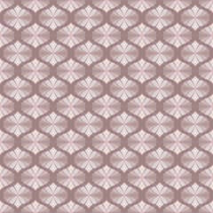 Floral seamless wallpapers in the style of baroque, illustration
