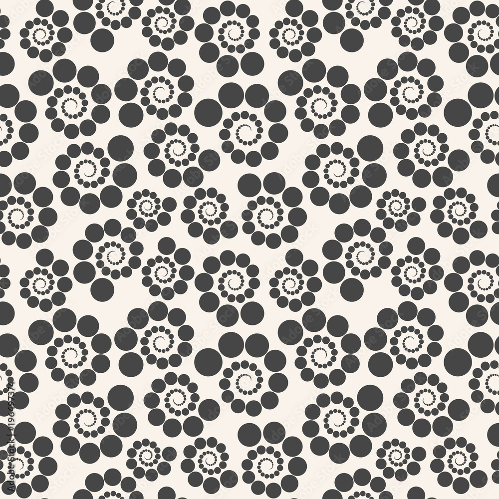 Aufkleber seamless geometric pattern dots around . can be used for backgrounds and page fill web design. illus