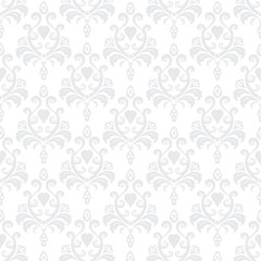 Seamless wallpapers in the style of baroque , illustration