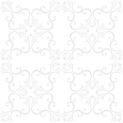 Seamless wallpapers in the style of Baroque . Modern texture illustration