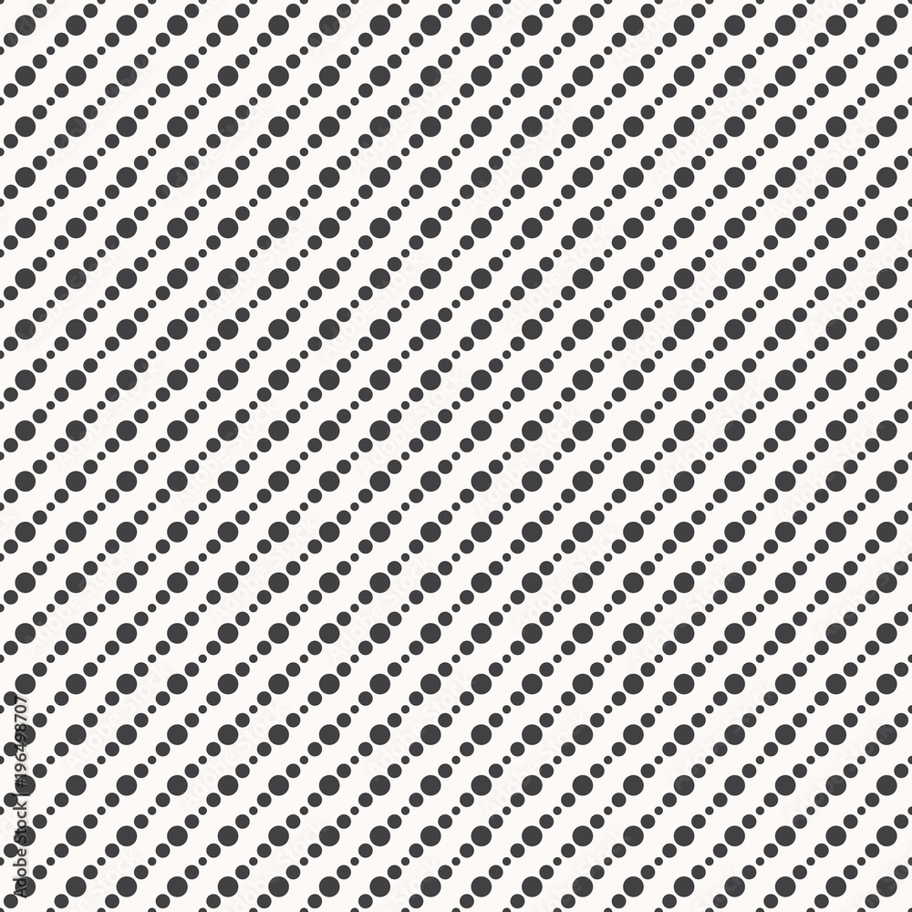 Aufkleber seamless geometric pattern dots in line. modern texture illustration