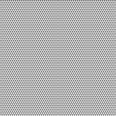 Black seamless pattern triangles on white background, illustration