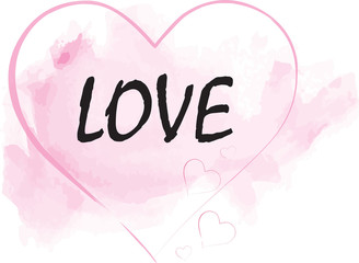 Fototapeta premium wasserfarben-logo-rose