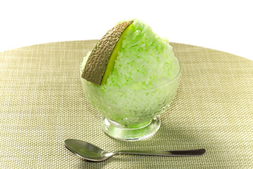 アジアの屋台風かき氷　Taiwan type of epidemic shaved ice