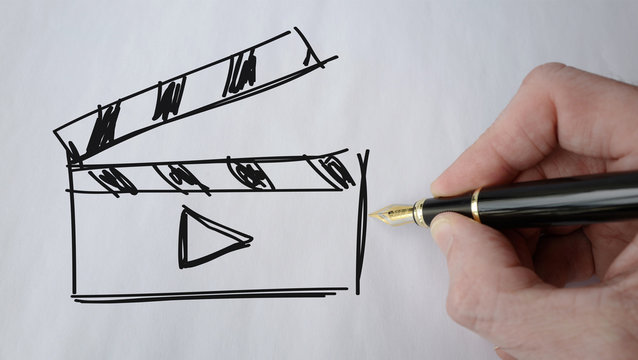 vid&eacute;o picto stylo plume