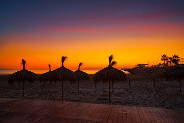 Malvarrosa beach Valencia also las Arenas
