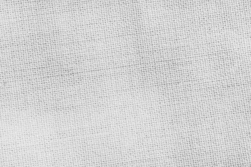 Fototapeta na wymiar Linen texture background. Surface of white textile fabric.