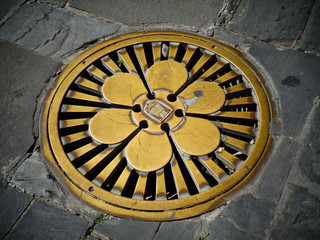 a manhole cover