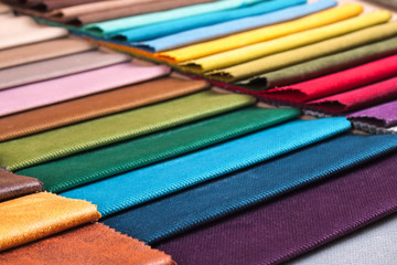 Colored tissue samples