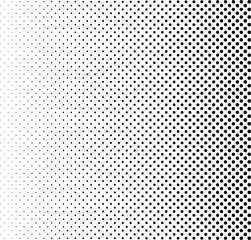 Halftone gradient pattern horizontal vector illustration. Black white dotted halftone texture. Pop Art black white halftone Background. Background of Art. AI10