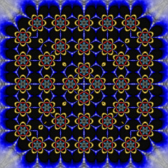 abstrakt fraktal symmetrisch muster