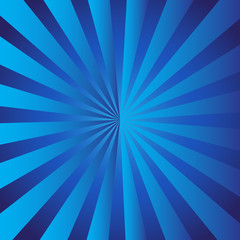 Geometric background of repeating circular lines. Blue stripes.