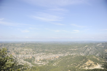 Fototapeta premium montañas del montsant